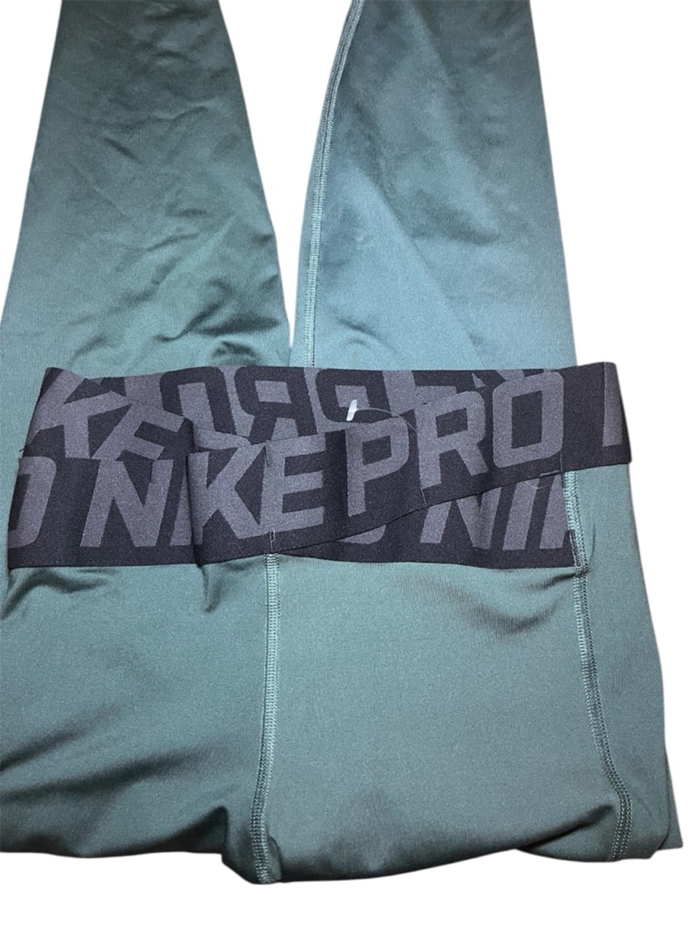 Nike Dri-FIT Sage Green Performance Leggings - Picture 2 of 5
